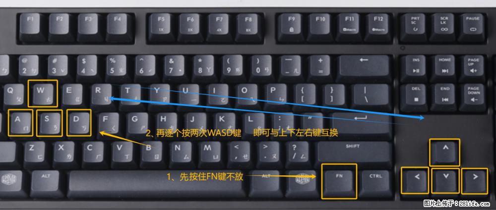 键盘，怎样把wasd键与上下左右方向键互换？ - 生活百科 - 铜川生活社区 - 铜川28生活网 tc.28life.net